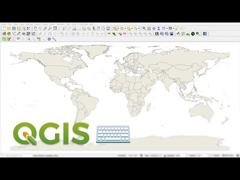 Видео: 25 сочетаний клавиш ⌨️ для начинающих пользователей QGIS