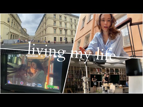 Видео: летний и самый душевный VLOG/ съёмки, прогулка по Питеру, первая главная роль, 5-минутное откровение