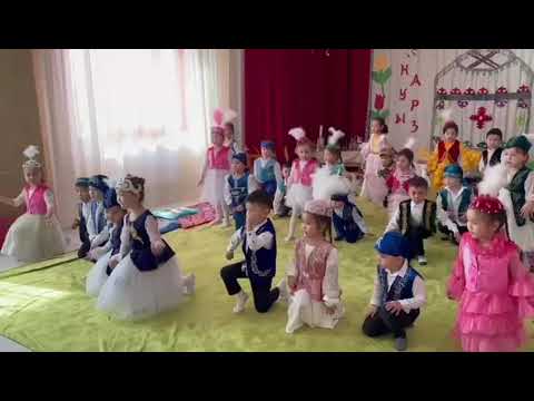 Видео: Ханшайым наурыз балабақшада қара жорға