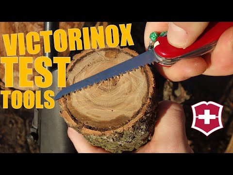 Видео: Нож VICTORINOX - Подробный Жесткий ТЕСТ Всех ИНСТРУМЕНТОВ Spartan, Hiker, Fieldmaster, Climber