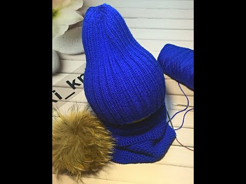 Видео: Шапочка "Тыковка"    Как связать красивую шапочку Тыковку  Шапка БИНИ