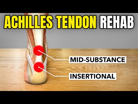 Видео: Реабилитация ахиллова сухожилия (упражнения при тендините и тендинозе)