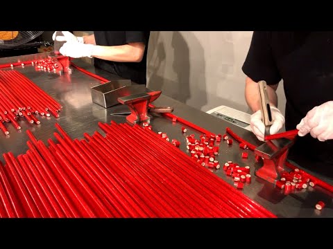 Видео: 【PAPABUBBLE】Как сделать VeryRed Candy Amezaiku в Японии【видео по изготовлению конфет】