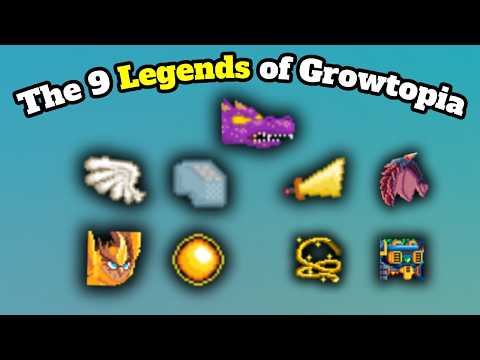 Видео: Кто были первые 9 легенд Гроутопии?