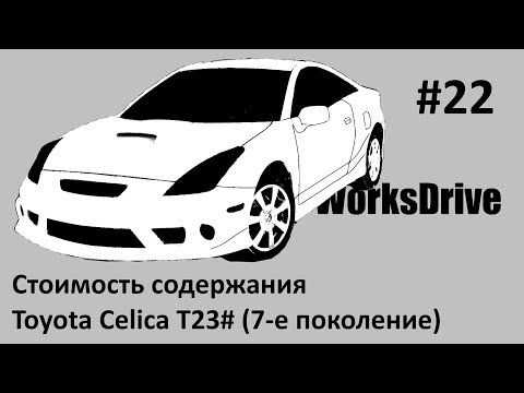 Видео: Стоимость содержания #22 - Toyota Celica T23 (Стоимость эксплуатации)