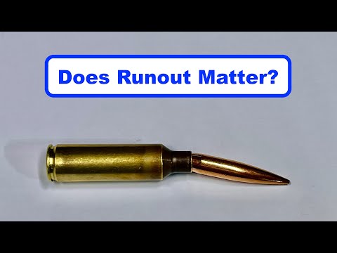 Видео: Проверка концентричности биения заряженных пуль от 0,003" до 0,045" на расстоянии 1000 ярдов.