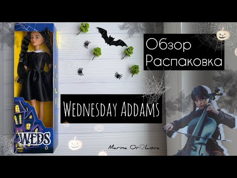 Видео: Wednesday из магазина Детский Мир / распаковка - обзор куклы Уэнсдэй Аддамс