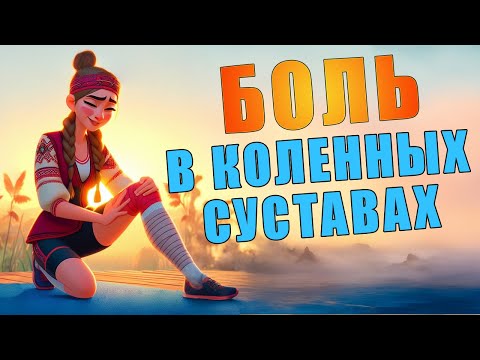 Видео: Снимаем боль с коленных суставов | ЛФК
