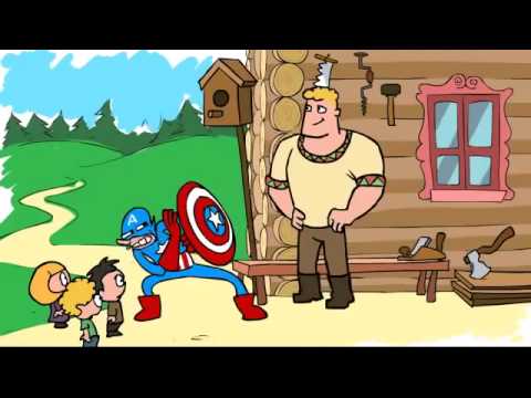 Видео: Дурацкий русский  Смешные мультики 2013