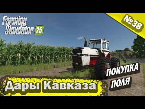 Видео: Дары Кавказа Покупка поля Farming Simulator 25 прохождение #38 | FS 25