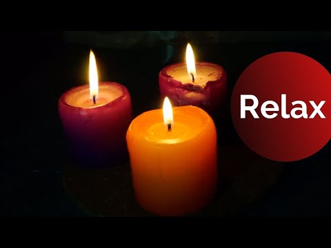 Видео: Горящие свечи, потрескивающие звуки огня для расслабления и сна 🕯ASMR без слов 3 часа