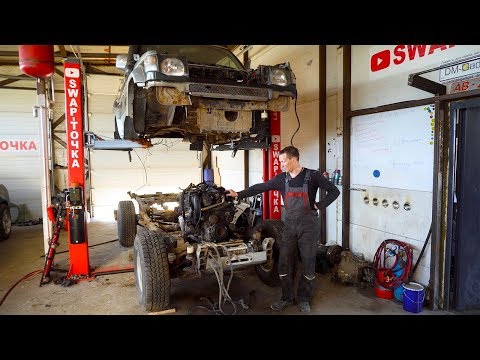 Видео: ПОПАЛИ В ПРОСАК!!! ДВИГАТЕЛЬ ОТ BMW M57 НЕ ПОДОШЕЛ ДЛЯ MITSUBISHI PAJERO