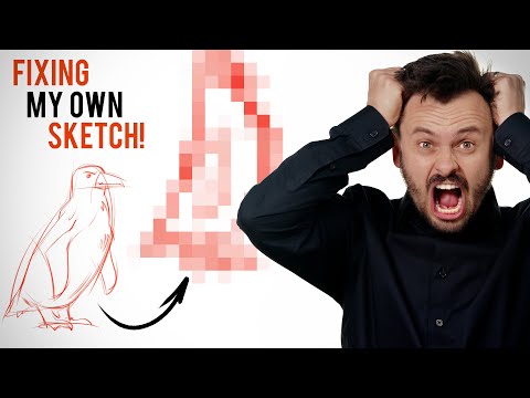 Видео: Слишком напряжены во время набросков? Вот как сохранять спокойствие