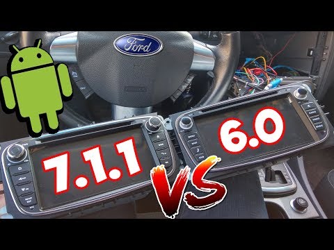 Видео: ПРАВИЛЬНАЯ МАГНИТОЛА В ШТАТНОЕ МЕСТО FORD С ALIEXPRESS. ANDROID 6.0 VS ANDROID 7.1.2
