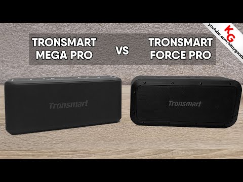 Видео: 🔊 Tronsmart Mega Pro vs Tronsmart Force Pro. Сравнение Bluetooth колонок Tronsmart.