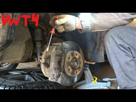 Видео: VW T4 НЕПРАВИЛЬНАЯ РАБОТА ТОРМОЗА! ПРИЧИНА? VW T4 INCORRECT BRAKE OPERATION! THE REASON?