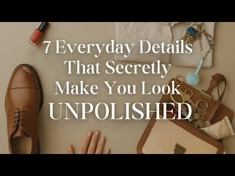 Видео: 7 повседневных деталей, которые тайно заставляют вас выглядеть менее собранной