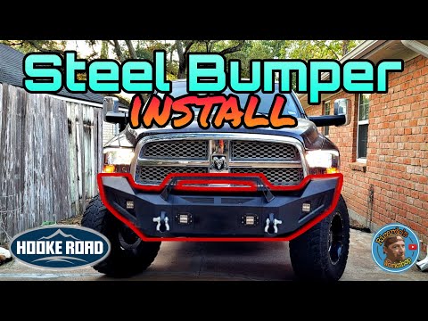 Видео: Передний бампер Hooke Road RAM
