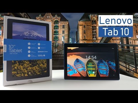 Видео: Распаковка Планшетный ПК Lenovo Tab 10 X103F