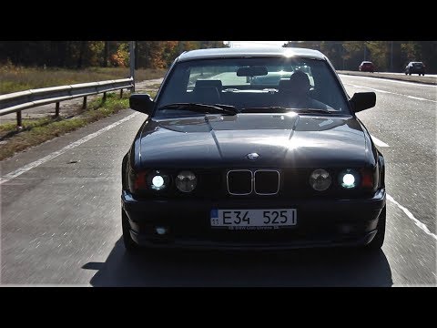 Видео: BMW E34 - икона стиля BMW