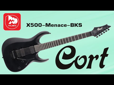 Видео: Электрогитара CORT X500-Menace (датчики Seymour Duncan)