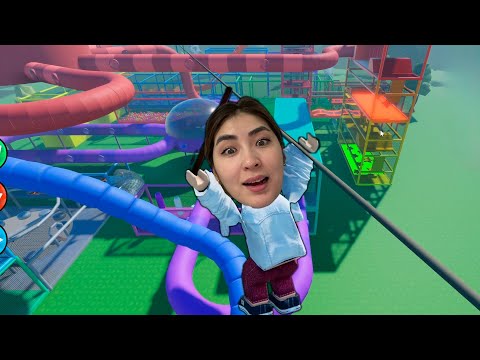 Видео: Бургеріміз дайын болғанша балалар алаңында ойнадық (Roblox)