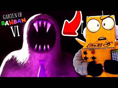 Видео: НОВЫЙ БОСС СЭР ДАДАДО БАНБАН 6 😱 GARTEN OF BANBAN 6 ГЛАВА ПРОХОЖДЕНИЕ 2 СЕРИЯ РОБЗИ