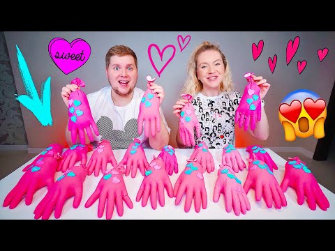 Видео: ТАЙНЫЕ ПЕРЧАТКИ СЛАЙМ ЧЕЛЛЕНДЖ 💕 ЛИЗУН из Случайных Ингредиентов Slime Challenge