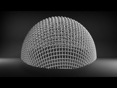 Видео: Урок по созданию сетки на сферической поверхности в 3ds Max