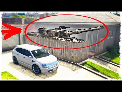 Видео: АХАХА!!! КТО ТАК СПРЯТАЛ ТАНК??? ПРЯЧЬ & ИЩИ В GTA ONLINE!!!