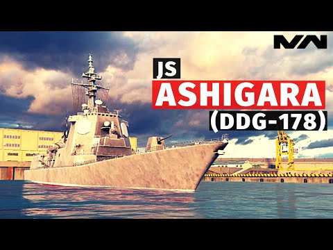 Видео: MODERN WARSHIPS | ОБЗОР | JS ASHIGARA (DDG-178)