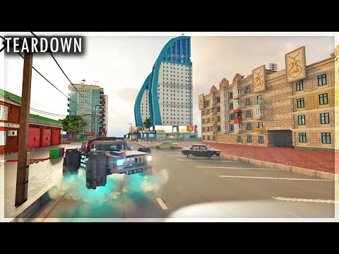 Видео: НОВЫЙ РУССКИЙ ГОРОД! ЛУЧШАЯ КАРТА? TEARDOWN