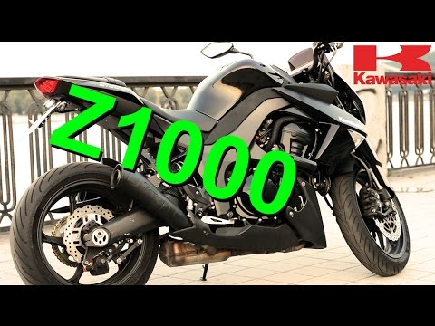 Видео: Обзор Kawasaki z1000 тест-драйв Моторейтинг