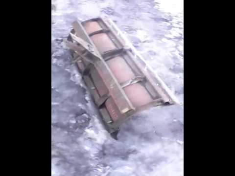 Видео: Отвал для  скаута т-12 самоделка