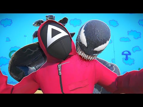 Видео: ПОЕДАНИЕ стражей-кальмаров в роли Венома — Bonelab VR Mods