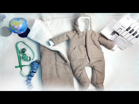 Видео: Шьем классный детский комбинезон на весну в прямом эфире. Легко и просто!