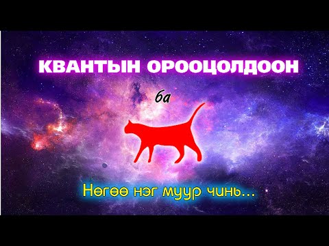 Видео: Эйнштэйний хар дарсан зүүд... - Квантын орооцолдоон!