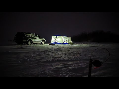 Видео: Рыбалка с ночёвкой за Щукой. Река Куланотпес