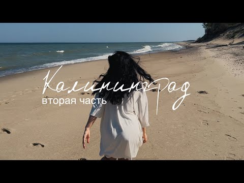 Видео: Калининград. Вторая часть. Куршская коса, Янтарный и Филинская бухта.