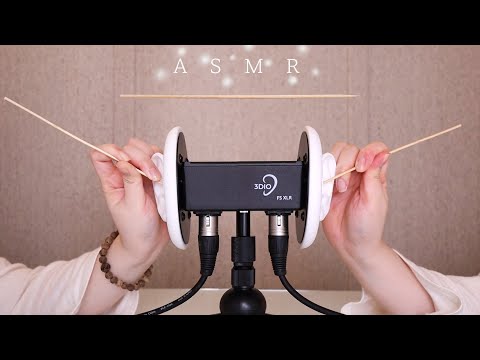 Видео: [Нет разговора] 3dio Дерево Близнец Сквиртл Уши Чистка | [No Talking] Twin Ear Cleaning