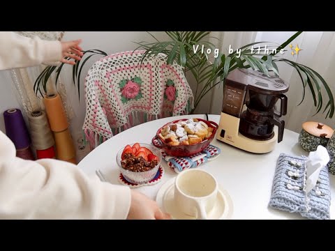 Видео: Путешествие по красивым городам Кореи🇰🇷Весенняя вязаная сумка, домашний завтрак для меня💕