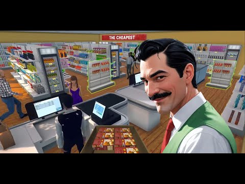 Видео: ИГРАЕМ В supermarket simulator Давай вместе