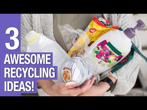 Видео: Не выбрасывайте его в мусор ♻️ Сдайте на переработку! 3 отличные идеи! 😱💫