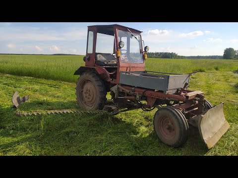 Видео: Самодельная косилка из металлолома .