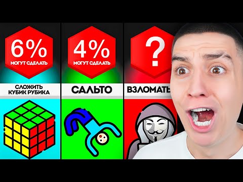 Видео: САМЫЕ СЛОЖНЫЕ НАВЫКИ, КОТОРЫЕ МОЖНО ВЫУЧИТЬ *по порядку* ОБЗОР