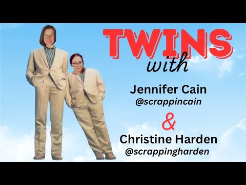 Видео: Процесс создания скрапбука «Близнецы» с @jenniferscrappincain | «Сегодняшнее приключение»
