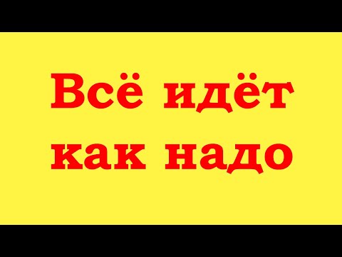 Видео: Всё идёт так, как надо