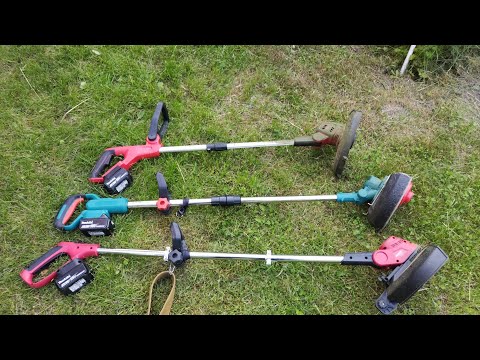 Видео: Триммеры Wortex TB 3018, TB 3018-1 AT, Kakyoin, Makita DUR 181.