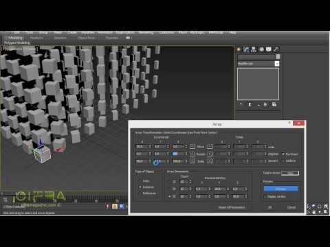 Видео: Стандартные средства и скрипты при работе с массивами в 3ds max