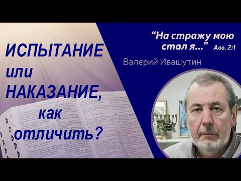 Видео: Испытание или наказание, как отличить?